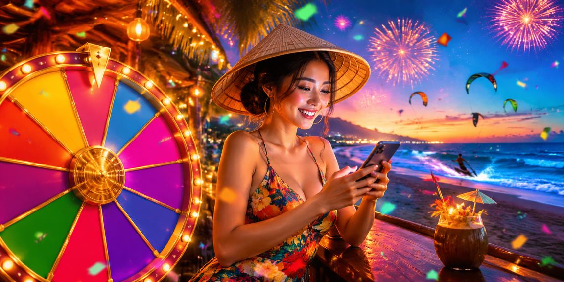 Không khí lễ hội cá cược trực tuyến tại Mũi Né Việt Nam