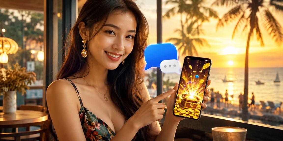 Người chơi theo dõi esports trên điện thoại tại Phú Quốc